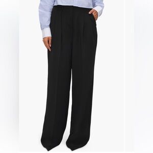 Good American Wide Leg Black Trousers